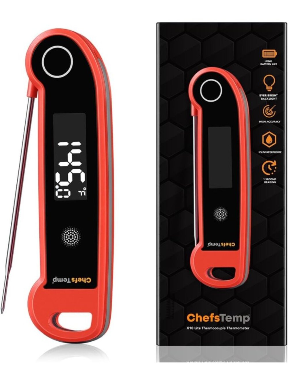 Digital Instant Read Meat Thermometer, NSF Certified